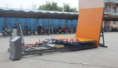 斜面沖擊測(cè)試包裝件與擋板的撞擊性能